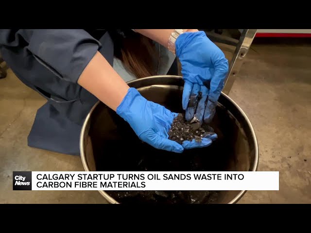 ⁣Calgary startup turns oil sands waste into carbon fibre materials