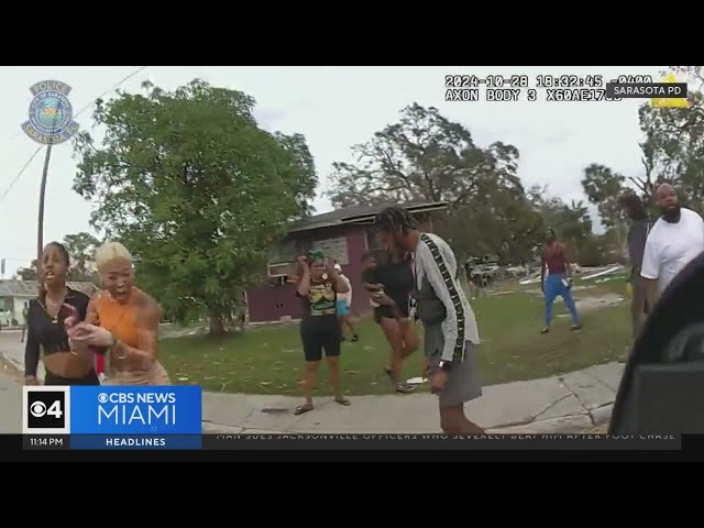 ⁣Video shows moments after police officer hits 8-year-old boy with patrol car in Sarasota