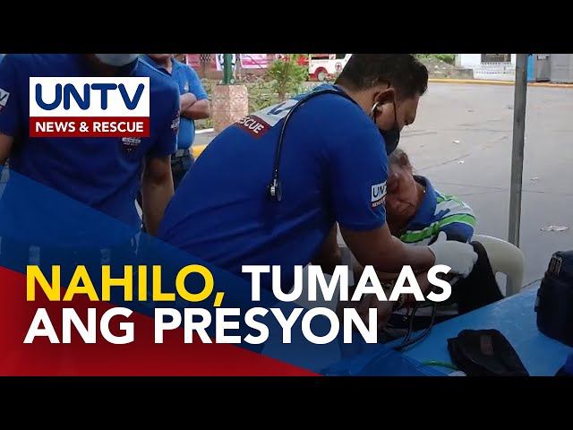 ⁣Ilang nahilo at tumaas ang presyon sa Manila South Cemetery, dinala sa medic booth