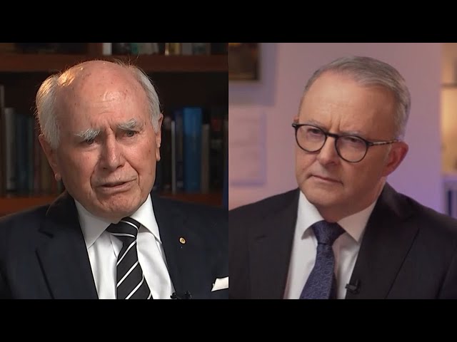 ⁣‘Totally out of his depth’: John Howard takes aim at Anthony Albanese