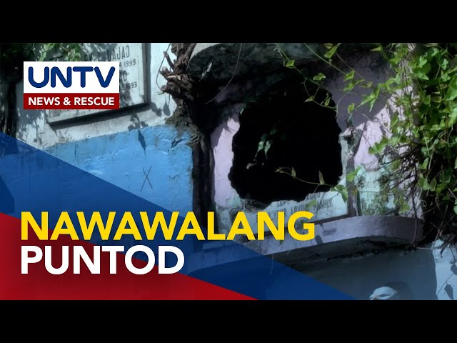 ⁣Ilang mga nawawalang puntod sa Barangka Public Cemetery sa Marikina, inirereklamo