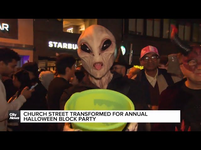 ⁣Halloween festivities take over Church street