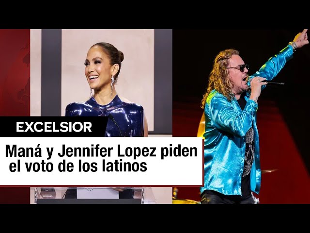 ⁣Los Tigres del Norte, Maná y JLo, presentes en mítines para apoyar a Kamala Harris