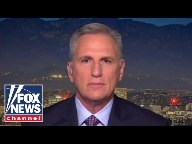 ⁣Kevin McCarthy: Kamala Harris' campaign started out as joy, now it's anger