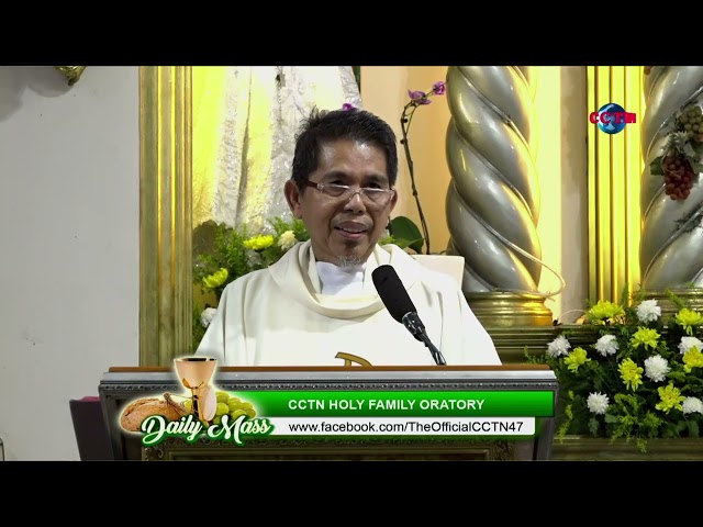 ⁣01 NOVEMBER 2024  -  HOMILY by Rev.  Fr. Jose Adonis Aquino