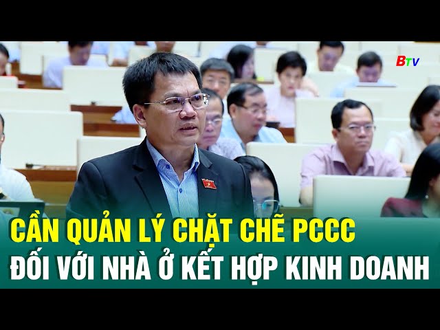 ⁣Cần quản lý chặt chẽ PCCC đối với nhà ở kết hợp kinh doanh