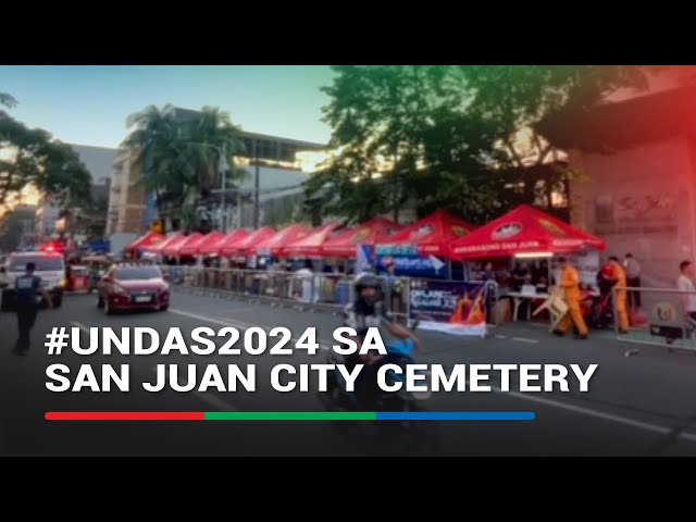 ⁣Selfie Balita: Handa na ang San Juan City Cemetery para sa #Undas2024