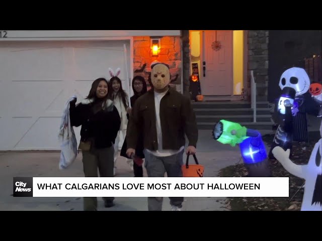 ⁣What Calgarians love most about Halloween