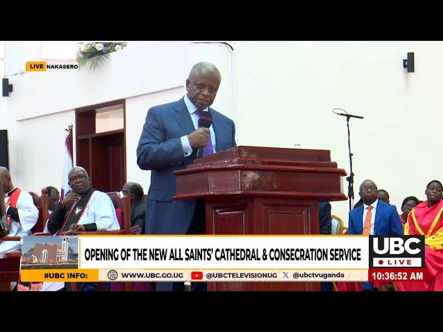 ⁣HON. AMAMA MBABAZI ACKNOWLEDGES ALL SAINTS CHURCH FOR ITS CONTRIBUTION TO NATION BUILDING