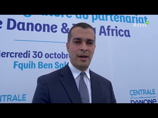 ⁣Fquih Ben Salah: Centrale Danone et Tibu Africa scellent un partenariat au service des jeunes