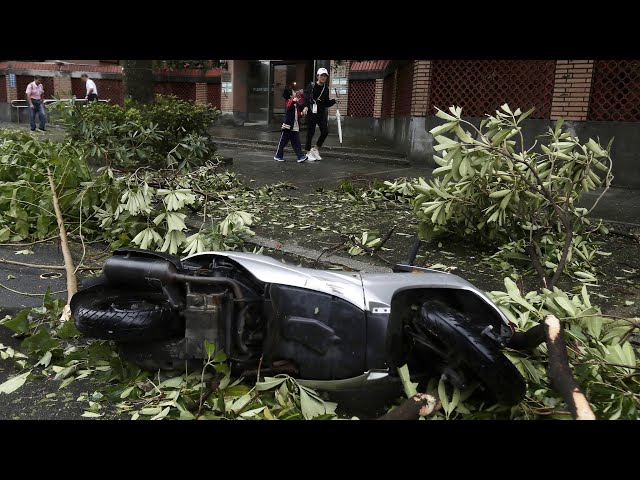 Typhoon Kong-rey kills 3 in Taiwan region, emergency response measures initiated