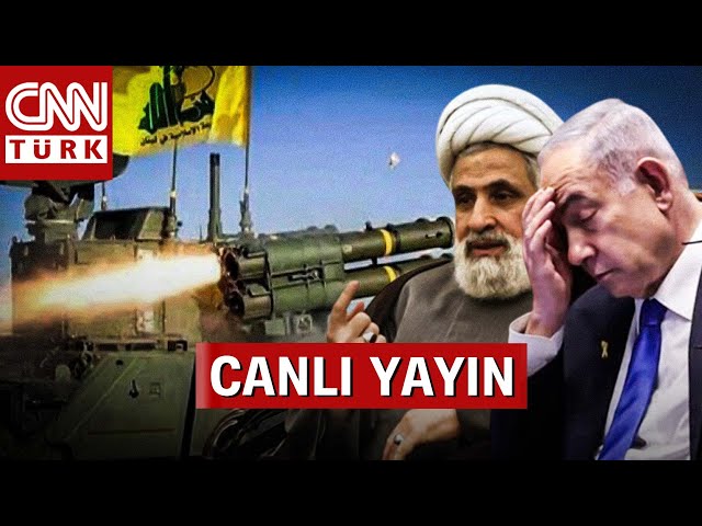 ⁣Hizbullah'ın Füzeleri İsrail'i Vurdu! Tel Aviv'e Roket Yağmuru... #CANLI