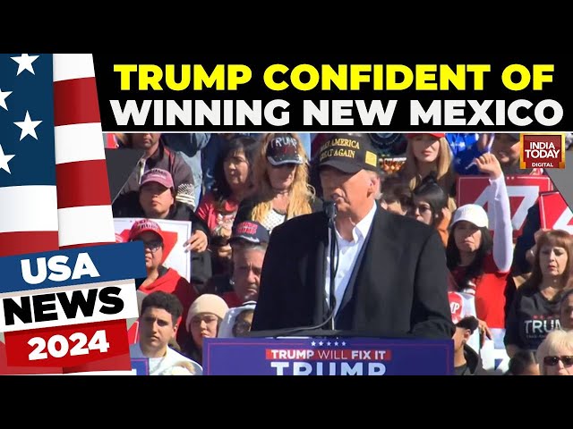 ⁣Trump Speech: Donald Trump Expresses Confidence Of Victory In New Mexico | US Elections LIVE News