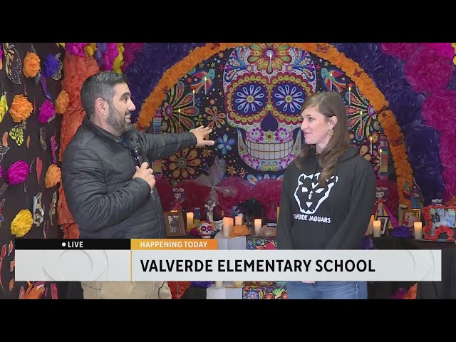 ⁣Día de los Muertos celebrated at Denver Public Schools