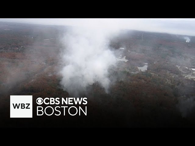 ⁣Red flag warning issued for Massachusetts as brush fires continue to burn and more top stories