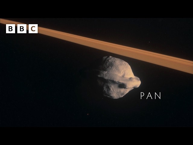 Pan, the pasta-shaped moon of Saturn - BBC