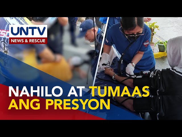 ⁣Ilang nahilo, nasugatan at tumaas ang presyon sa sementeryo, tinulungan ng UNTV rescuers