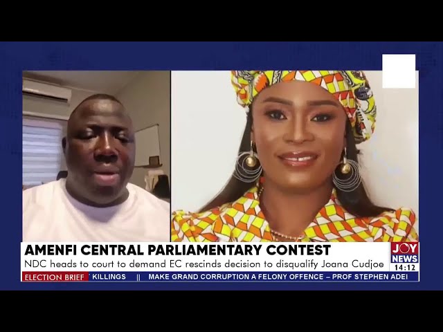 ⁣Amenfi Central Par'l Contest: NDC challenges EC in court to defend Joana Gyan Cudjoe's eli