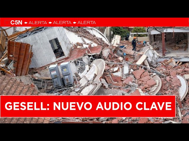 ⁣EL AUDIO CLAVE para la INVESTIGACIÓN en el DERRUMBE de VILLA GESELL: "ESTÁ TODO HECHO PERCHA&qu