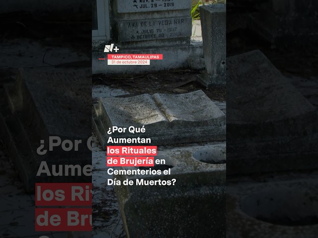 ⁣¿Por qué aumentan los rituales de brujería en cementerios el Día de Muertos? - N+ #shorts