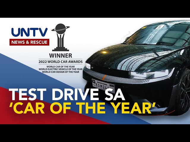 ⁣Sporty electric vehicle na kinilalang ‘car of the year’, isasalang sa test drive | Manibela