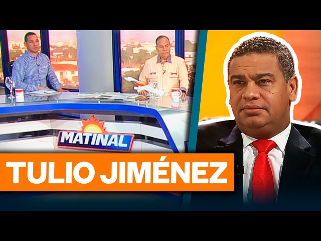 ⁣Tulio Jiménez, Ex diputado y miembro del comité político central del PLD | Matinal