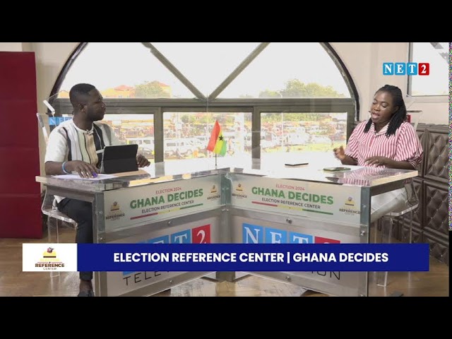 ⁣((LIVE)) ELECTION REFERENCE CENTER/ GHANA DECIDES (NOVEMBERE 1, 2024)