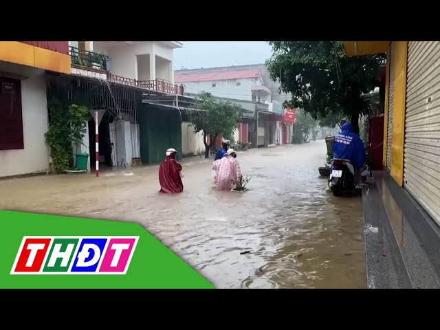 ⁣Miền Trung nguy cơ lũ chồng lũ, 13 tỉnh thành lo ứng phó | THDT