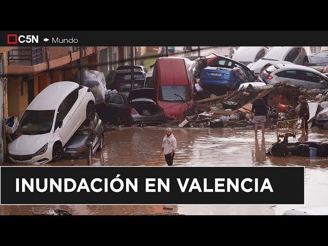 ⁣INUNDACIÓN en VALENCIA: CIENTOS de MUERTOS y una CIUDAD COLAPSADA