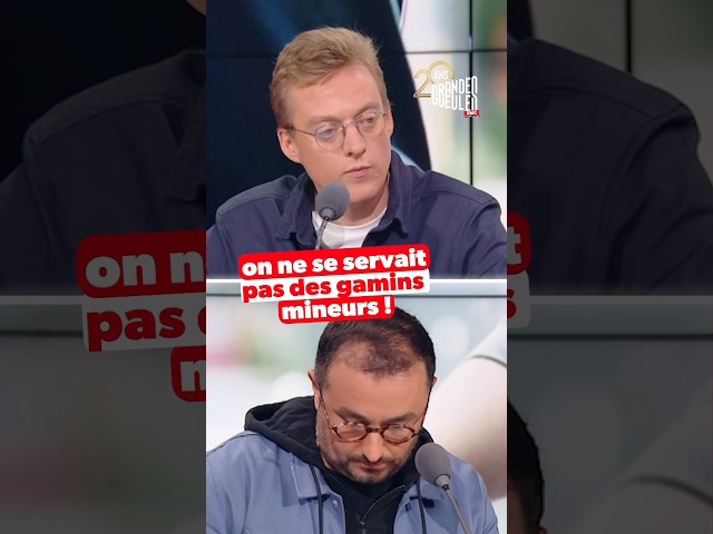 ⁣ « Nous, à l'époque, on ne se servait pas des mineurs ! »