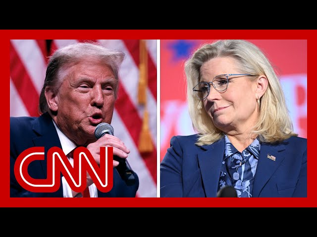 ⁣Trump escalates violent rhetoric with chilling remarks about Liz Cheney