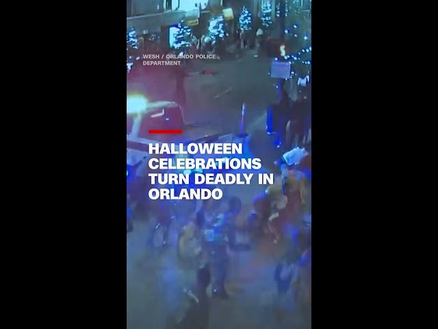 ⁣Video shows police take down suspect in shootings that killed 2 in Orlando