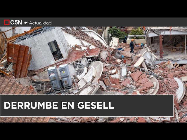 ⁣DERRUMBE en GESELL: HABLA el PRIMO de uno de los DESAPARECIDOS