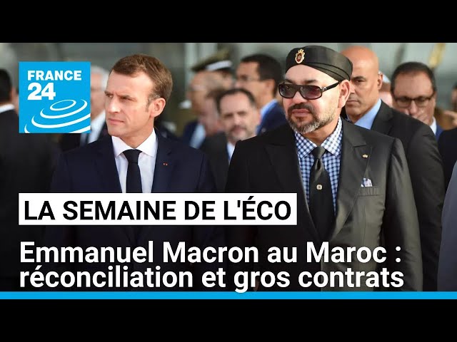 ⁣Visite d'État d'Emmanuel Macron au Maroc : réconciliation et gros contrats • FRANCE 24