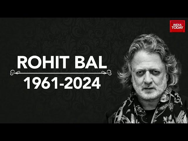 ⁣Rohit Bal News Live: Renowned fashion designer Rohit Bal dies after prolonged illness | India Today