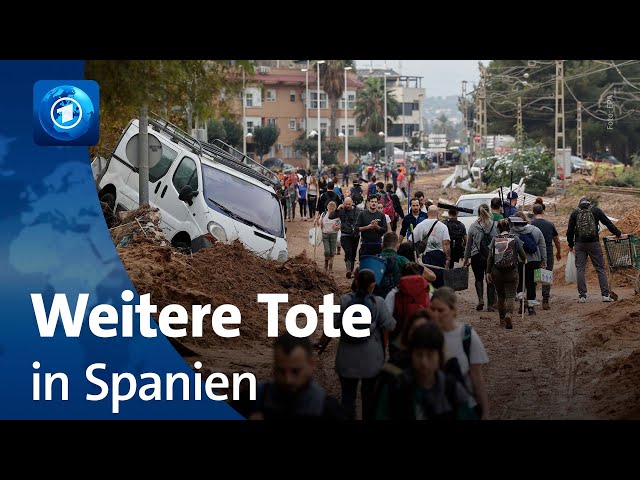 ⁣Zahl der Toten in Spanien nach Unwetterkatastrophe weiter gestiegen