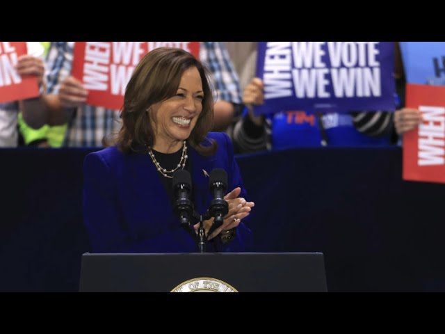 ⁣LIVE: Vice President Kamala Harris delivers remarks at campaign rally in Janesville, WI