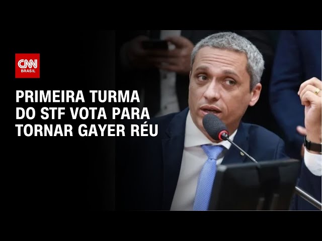 ⁣Primeira turma do STF vota para tornar Gayer réu | BASTIDORES CNN