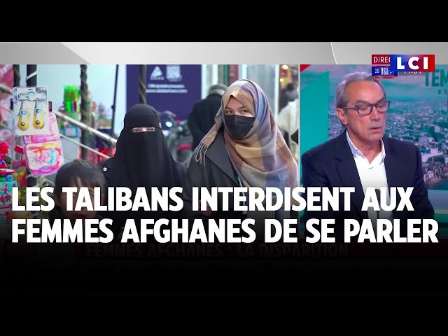 ⁣Afghanes interdites de se parler : « Un crime contre l’humanité », dénonce Xavier de Giacomoni