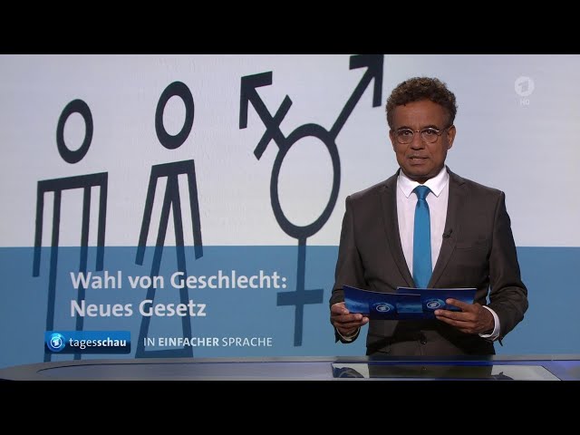 ⁣tagesschau in Einfacher Sprache 19:00 Uhr, 01.11.2024