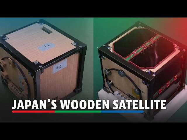 ⁣Japanese scientists to launch world's first wooden satellite