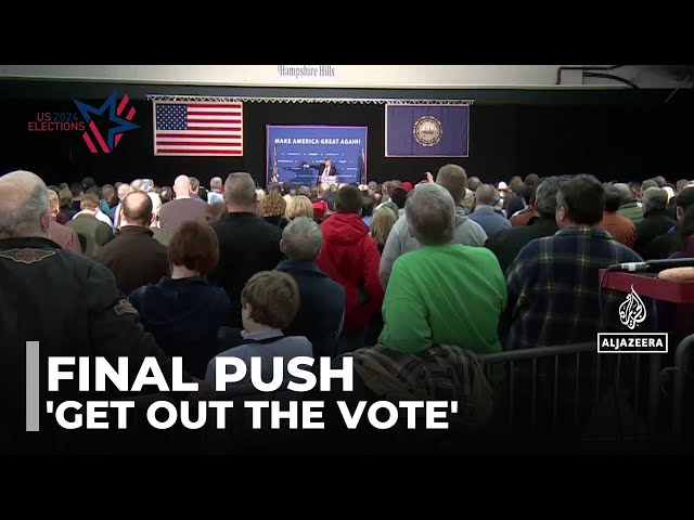 ⁣'Get out the vote': Final push to increase voter turn out