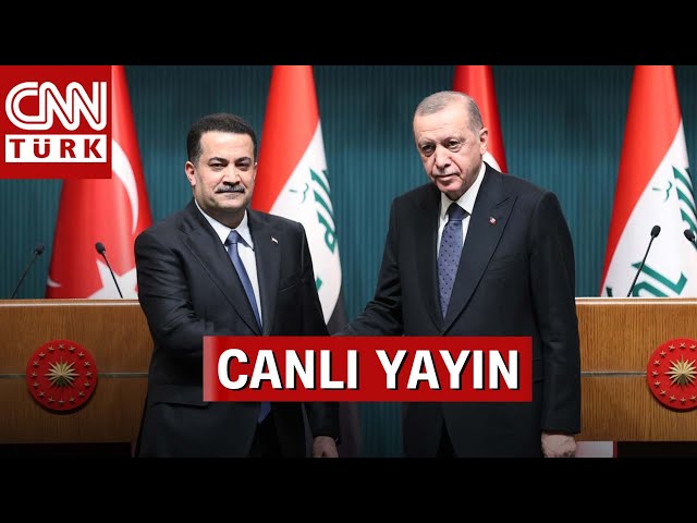 ⁣Erdoğan, Irak Başbakanı Sudani İle Görüşüyor! Ana Gündem Ne? #CANLI