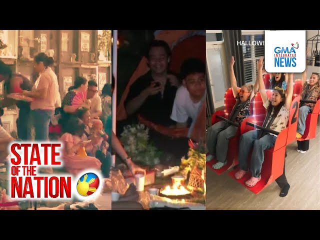 ⁣State of the Nation: (Part 1 & 2) Undas 2024 sa Libingan ng mga Bayani, Loyola Memorial... ; Atb