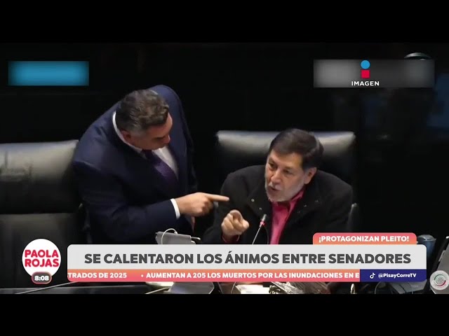 ¡Se calentaron los ánimos en el Senado! Alito Moreno y Noroña protagonizan un enfrentamiento | DPC