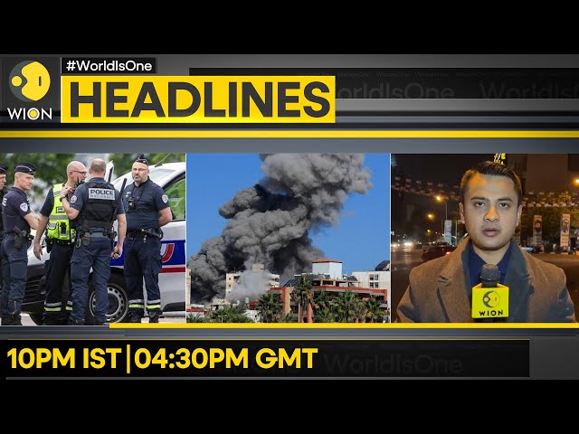 ⁣Iran-Israel Heats Up, WION on the Ground | Strike Flattens Building in Tyre | WION Headlines