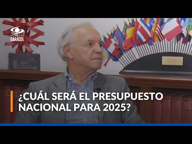 ⁣Ricardo Bonilla, ministro de Hacienda, habla sobre la reducción en las tasas de interés