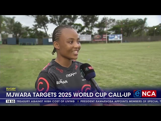 ⁣Nobuhle Mjwara targets 2025 Rugby World Cup call-up