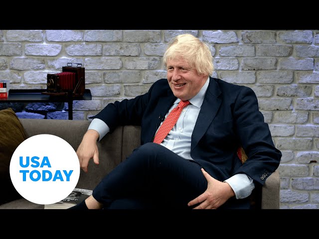 ⁣Boris Johnson talks Trump and his potential impact on world politics | USA TODAY