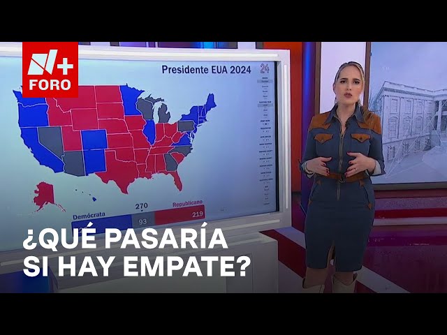 ⁣Elecciones Estados Unidos 2024: ¿En qué estados podrían empatar Trump y Harris? - Paralelo 23